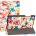 Чохол Slimline Print для Samsung Galaxy Tab A7 10.4 (2020) SM-T500, SM-T505 Flowers — інтернет магазин All-Ok. фото 1